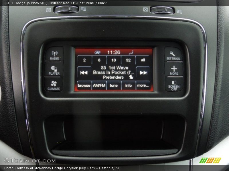 Brilliant Red Tri-Coat Pearl / Black 2013 Dodge Journey SXT