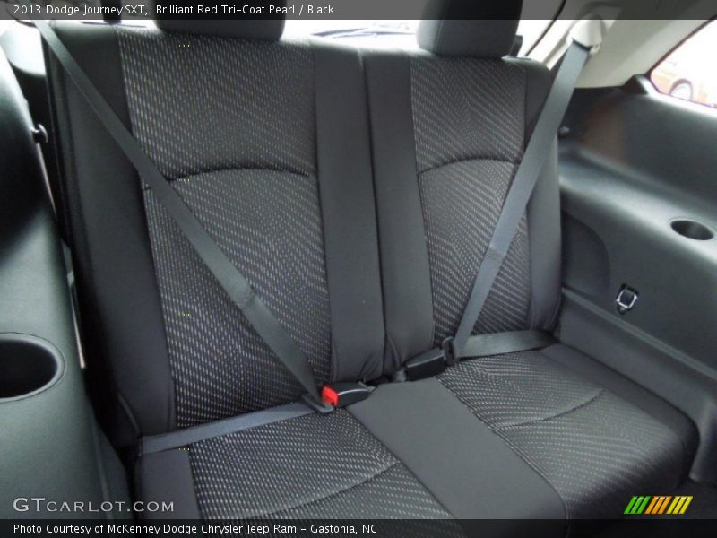 Brilliant Red Tri-Coat Pearl / Black 2013 Dodge Journey SXT