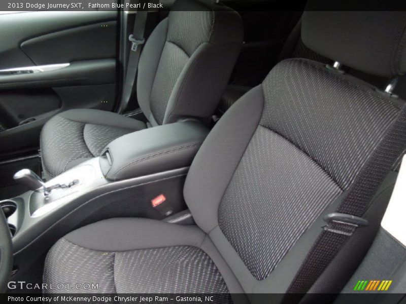 Fathom Blue Pearl / Black 2013 Dodge Journey SXT