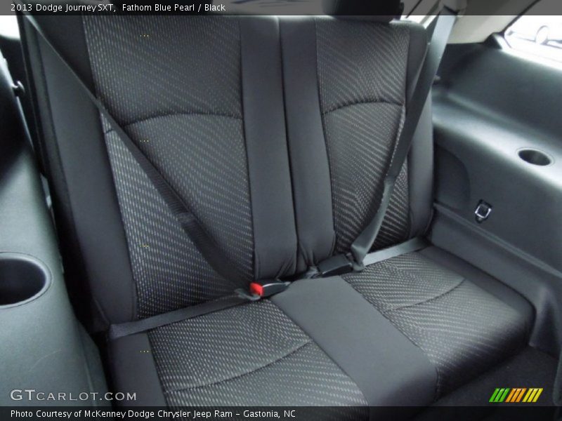 Fathom Blue Pearl / Black 2013 Dodge Journey SXT