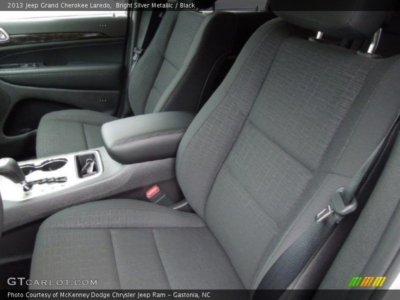 Bright Silver Metallic / Black 2013 Jeep Grand Cherokee Laredo