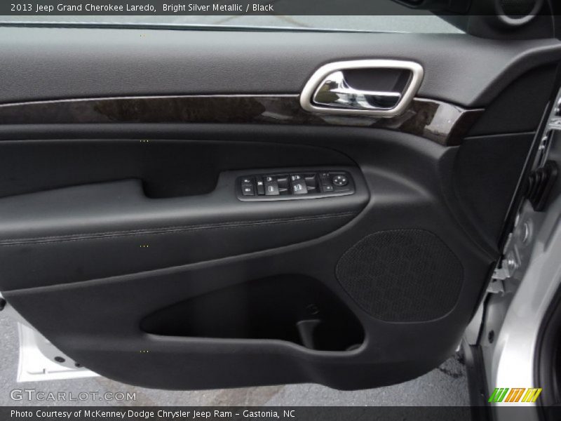 Bright Silver Metallic / Black 2013 Jeep Grand Cherokee Laredo