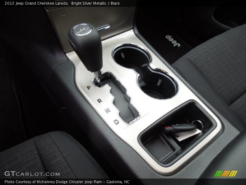 Bright Silver Metallic / Black 2013 Jeep Grand Cherokee Laredo