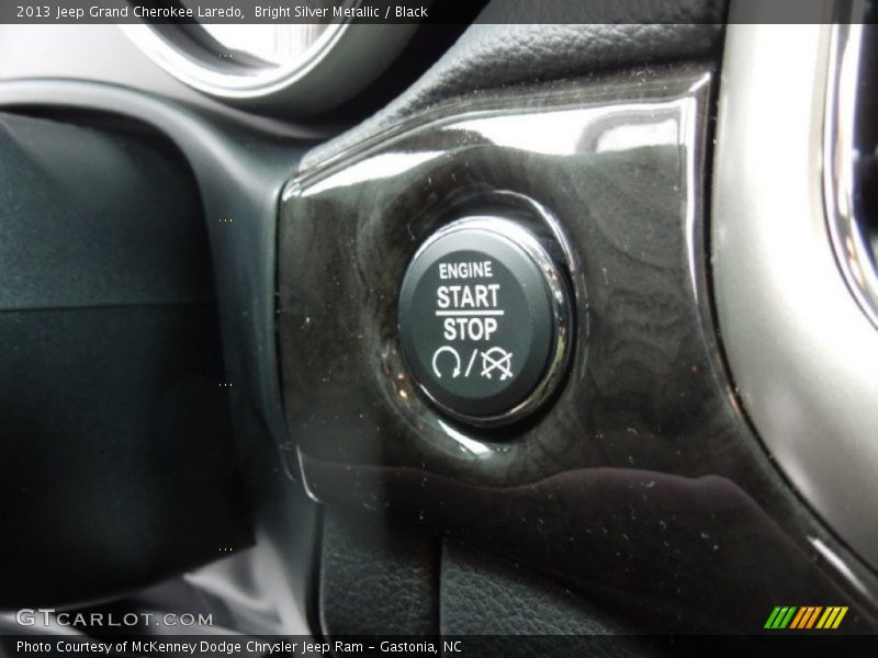 Bright Silver Metallic / Black 2013 Jeep Grand Cherokee Laredo