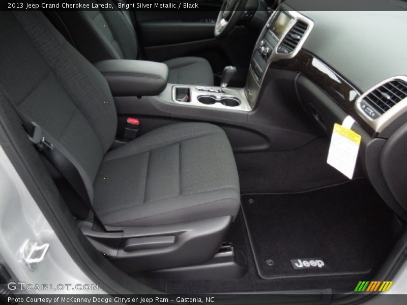 Bright Silver Metallic / Black 2013 Jeep Grand Cherokee Laredo