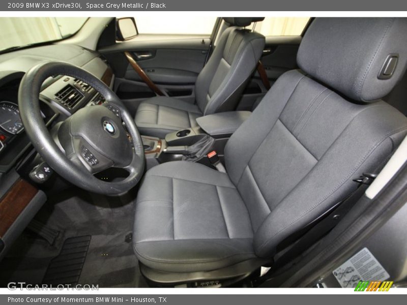 Space Grey Metallic / Black 2009 BMW X3 xDrive30i