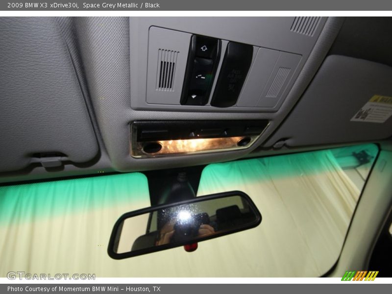 Space Grey Metallic / Black 2009 BMW X3 xDrive30i