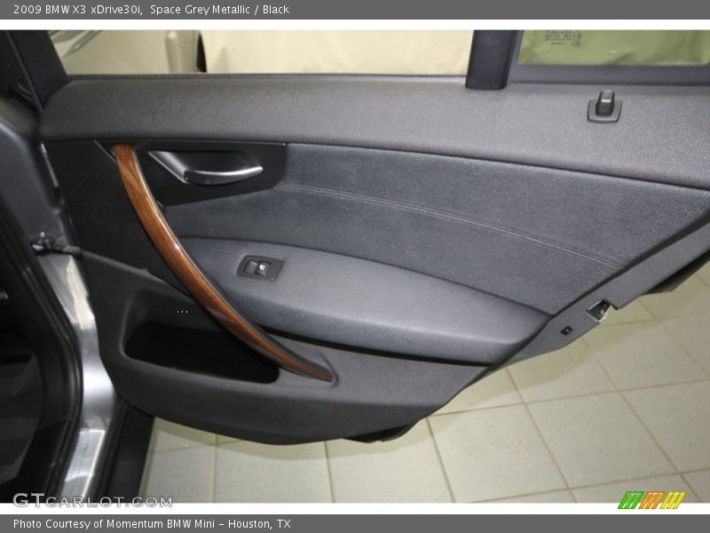Space Grey Metallic / Black 2009 BMW X3 xDrive30i