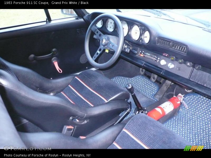 Grand Prix White / Black 1983 Porsche 911 SC Coupe