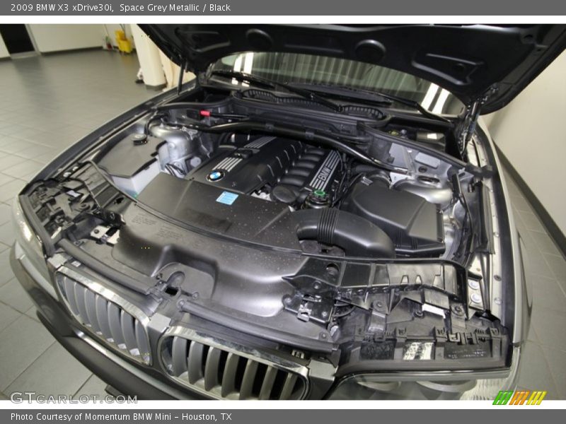 Space Grey Metallic / Black 2009 BMW X3 xDrive30i