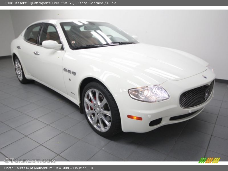 Bianco Eldorado / Cuoio 2008 Maserati Quattroporte Executive GT