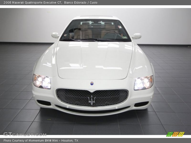 Bianco Eldorado / Cuoio 2008 Maserati Quattroporte Executive GT