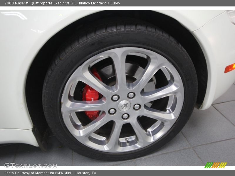 Bianco Eldorado / Cuoio 2008 Maserati Quattroporte Executive GT