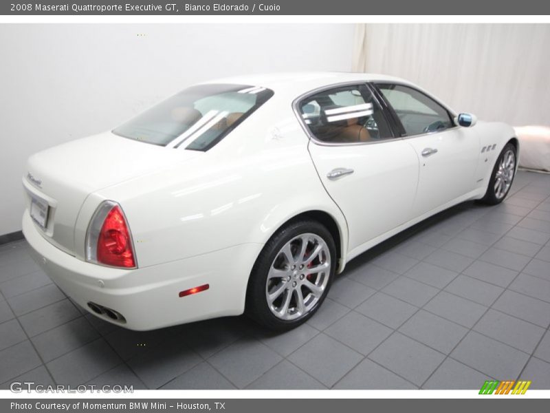Bianco Eldorado / Cuoio 2008 Maserati Quattroporte Executive GT