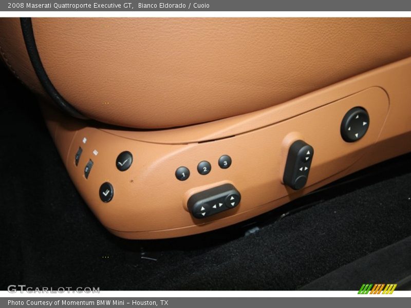 Bianco Eldorado / Cuoio 2008 Maserati Quattroporte Executive GT