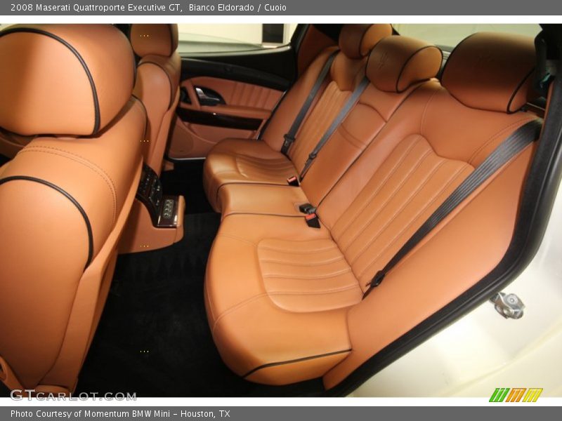Bianco Eldorado / Cuoio 2008 Maserati Quattroporte Executive GT