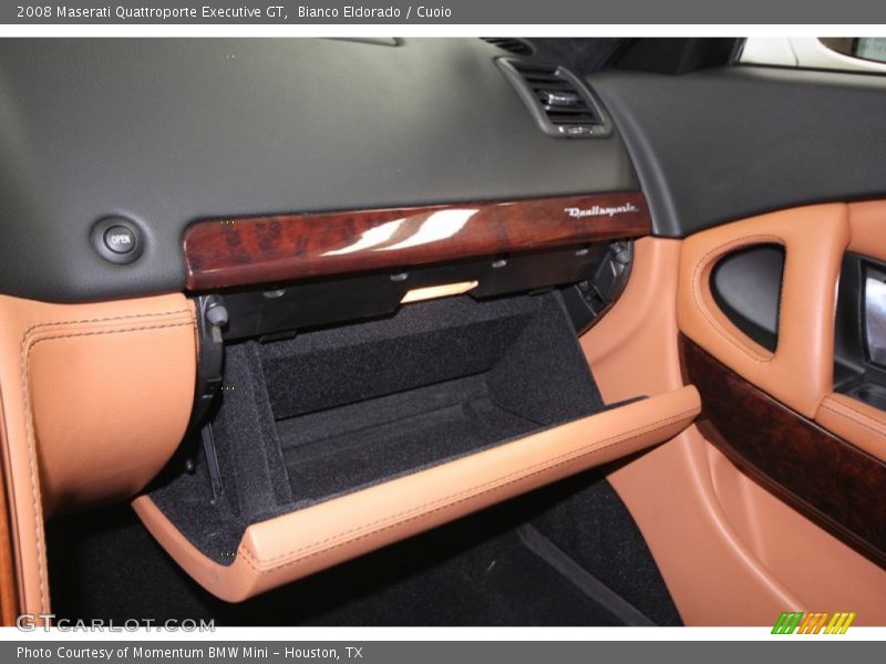 Bianco Eldorado / Cuoio 2008 Maserati Quattroporte Executive GT