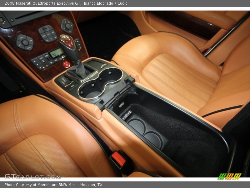 Bianco Eldorado / Cuoio 2008 Maserati Quattroporte Executive GT