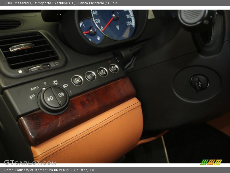 Bianco Eldorado / Cuoio 2008 Maserati Quattroporte Executive GT