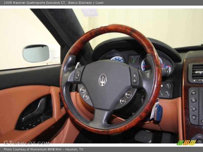 Bianco Eldorado / Cuoio 2008 Maserati Quattroporte Executive GT