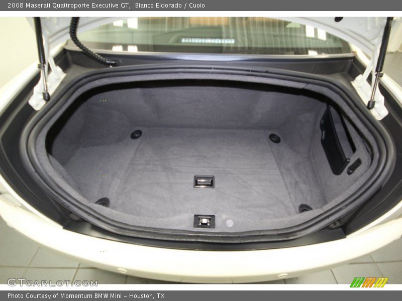 Bianco Eldorado / Cuoio 2008 Maserati Quattroporte Executive GT