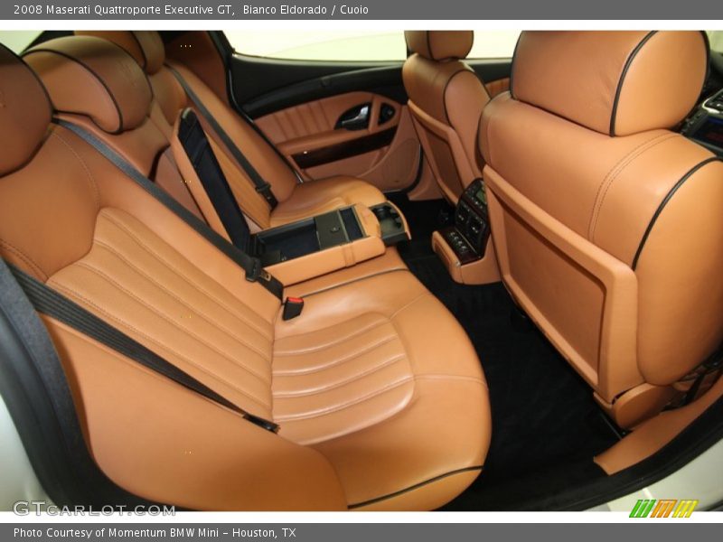 Bianco Eldorado / Cuoio 2008 Maserati Quattroporte Executive GT