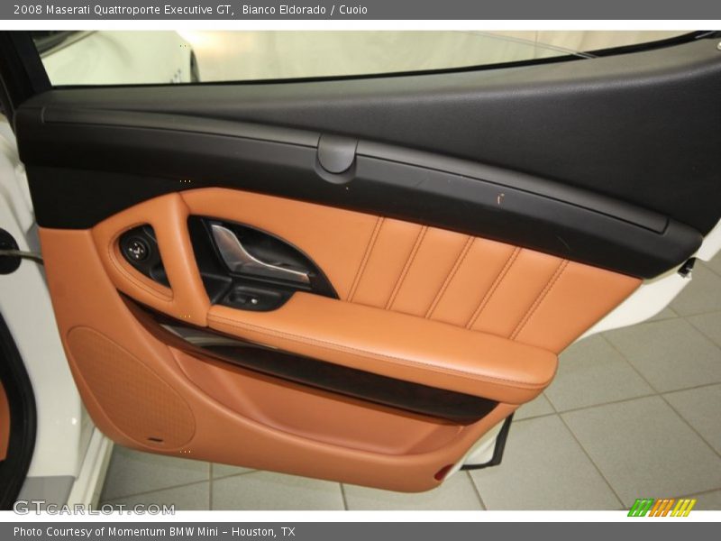 Bianco Eldorado / Cuoio 2008 Maserati Quattroporte Executive GT