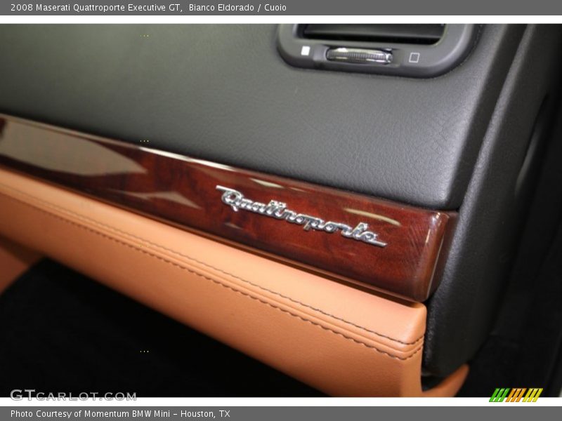 Bianco Eldorado / Cuoio 2008 Maserati Quattroporte Executive GT