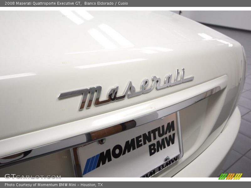 Bianco Eldorado / Cuoio 2008 Maserati Quattroporte Executive GT
