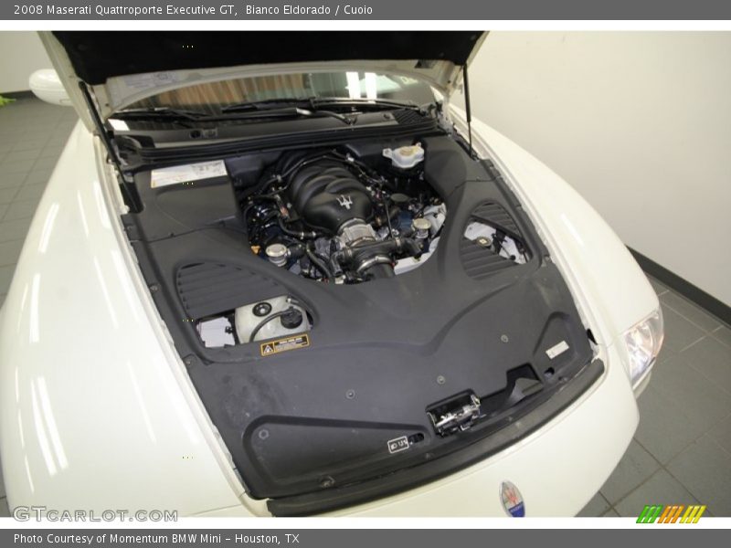 Bianco Eldorado / Cuoio 2008 Maserati Quattroporte Executive GT