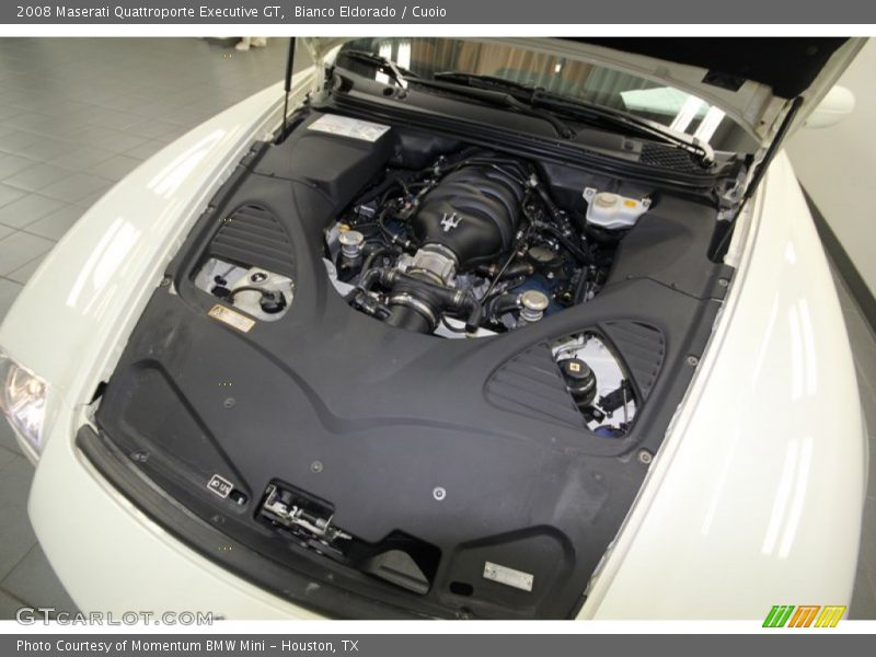 Bianco Eldorado / Cuoio 2008 Maserati Quattroporte Executive GT