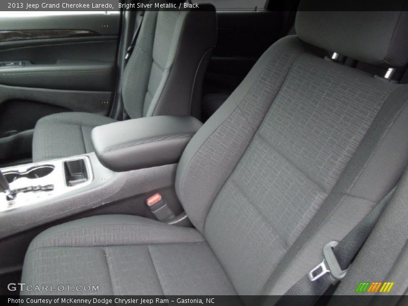 Bright Silver Metallic / Black 2013 Jeep Grand Cherokee Laredo