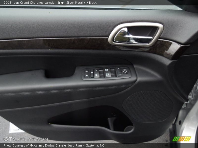 Bright Silver Metallic / Black 2013 Jeep Grand Cherokee Laredo