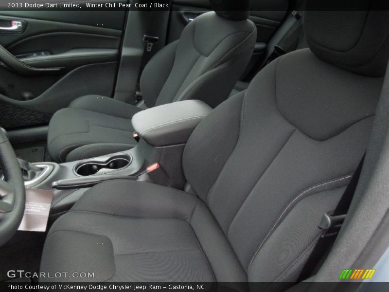 Front Seat of 2013 Dart Limited