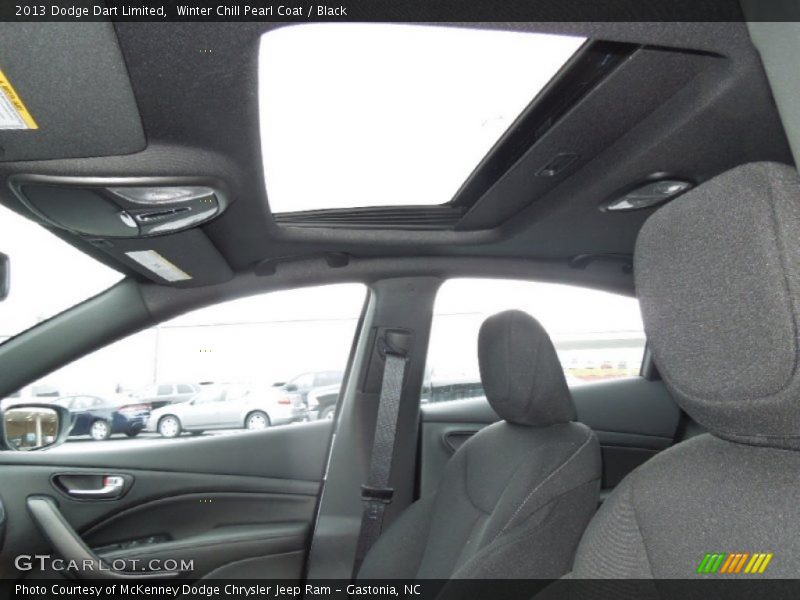 Sunroof of 2013 Dart Limited