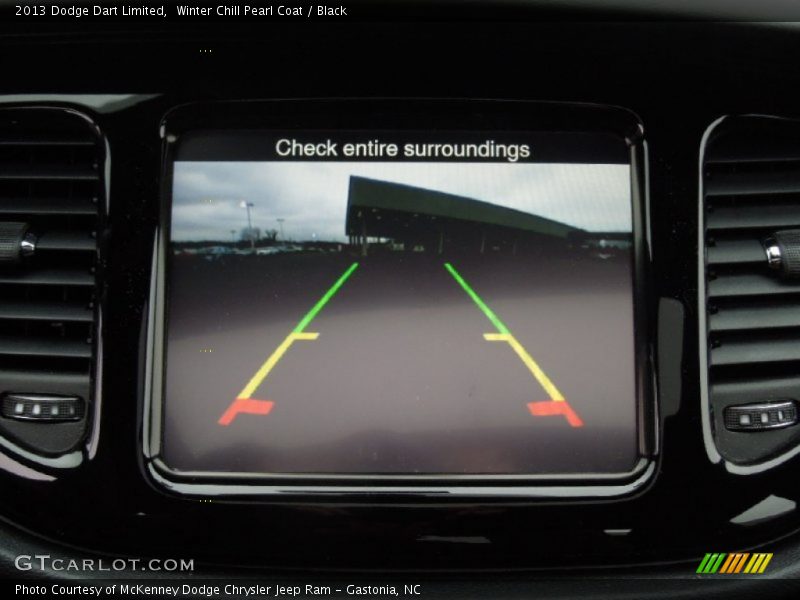 Winter Chill Pearl Coat / Black 2013 Dodge Dart Limited