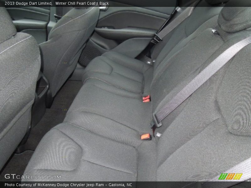 Winter Chill Pearl Coat / Black 2013 Dodge Dart Limited