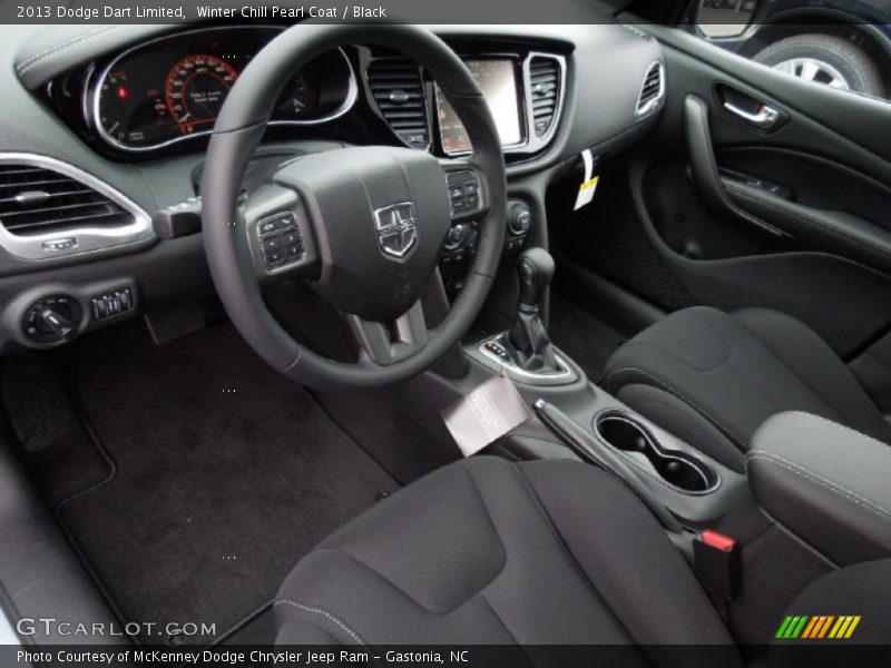 Black Interior - 2013 Dart Limited 