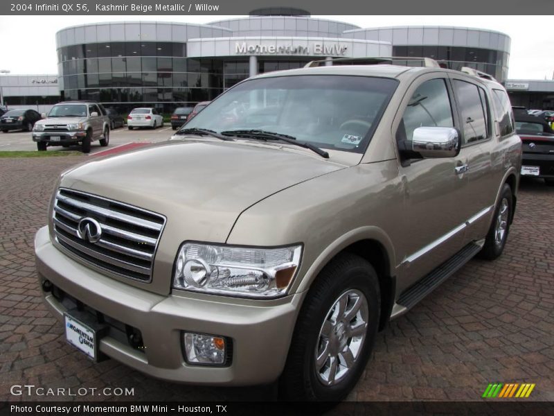 Kashmir Beige Metallic / Willow 2004 Infiniti QX 56
