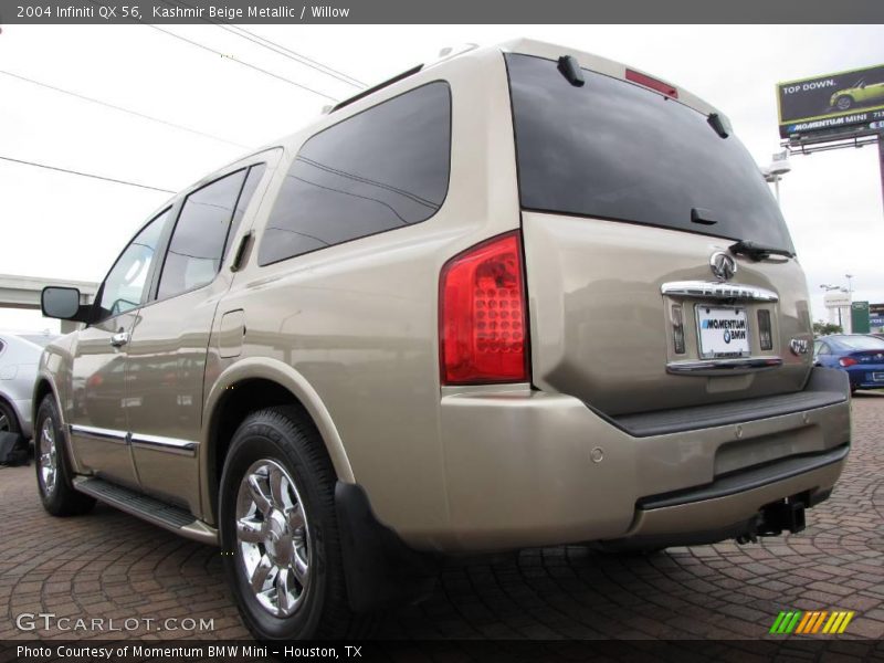 Kashmir Beige Metallic / Willow 2004 Infiniti QX 56