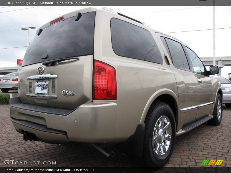 Kashmir Beige Metallic / Willow 2004 Infiniti QX 56
