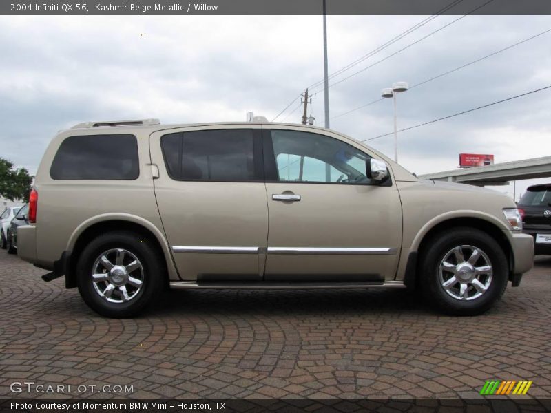 Kashmir Beige Metallic / Willow 2004 Infiniti QX 56