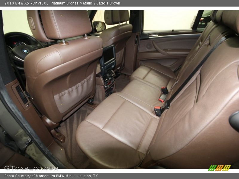 Platinum Bronze Metallic / Saddle Brown 2010 BMW X5 xDrive30i