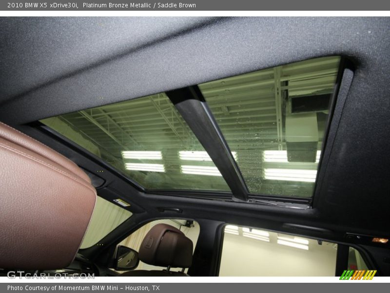 Platinum Bronze Metallic / Saddle Brown 2010 BMW X5 xDrive30i