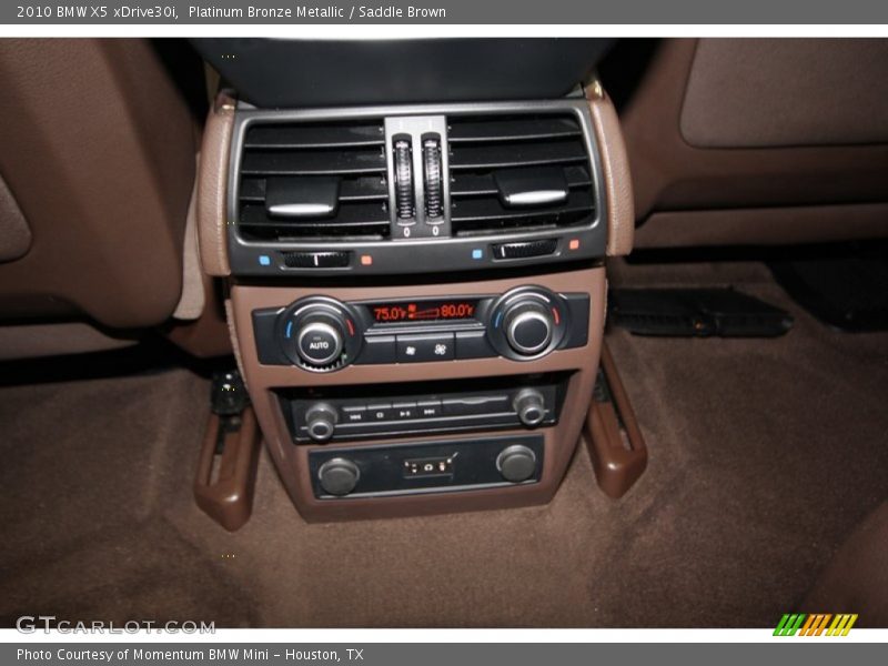 Platinum Bronze Metallic / Saddle Brown 2010 BMW X5 xDrive30i