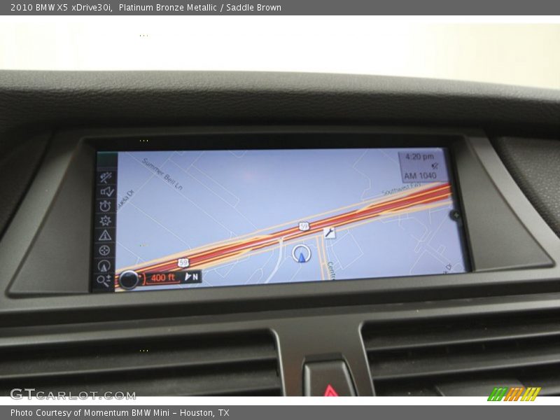Platinum Bronze Metallic / Saddle Brown 2010 BMW X5 xDrive30i