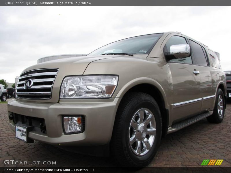 Kashmir Beige Metallic / Willow 2004 Infiniti QX 56