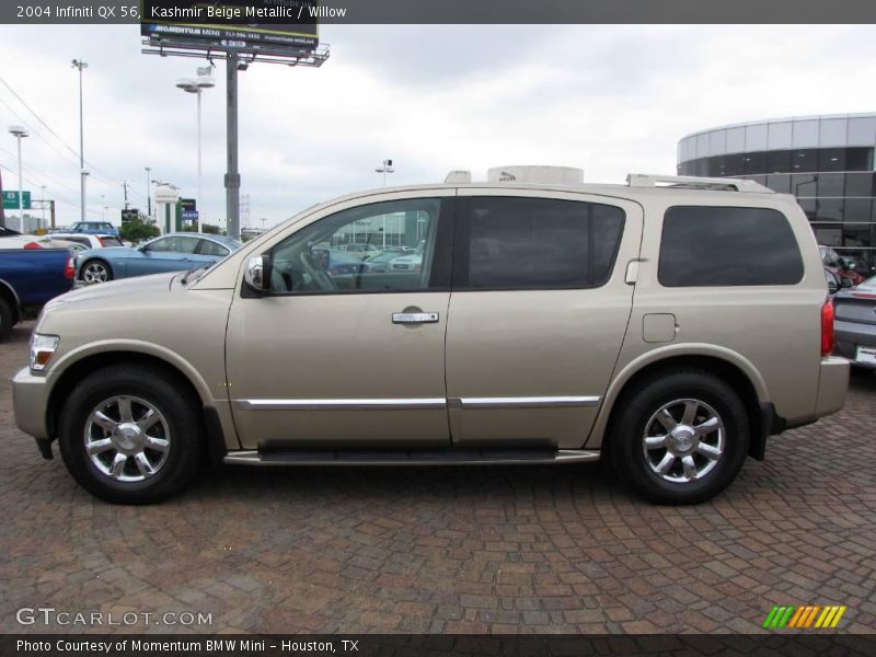 Kashmir Beige Metallic / Willow 2004 Infiniti QX 56