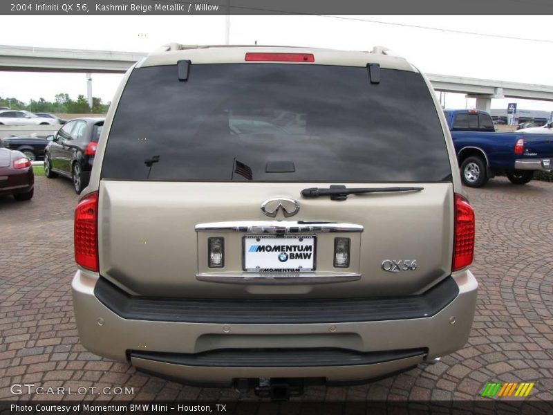 Kashmir Beige Metallic / Willow 2004 Infiniti QX 56