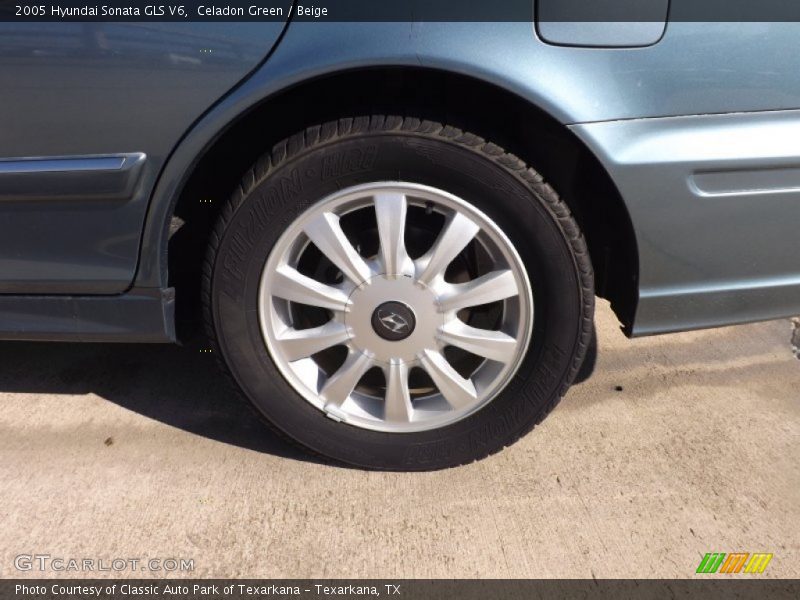 Celadon Green / Beige 2005 Hyundai Sonata GLS V6